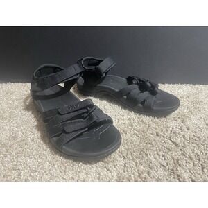 Teva Tirra SN 4266 Black Hiking Outdoor Sandals Women's Size 8.5